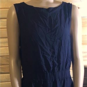 Faded Glory Mid Length Light Weight Black Dress